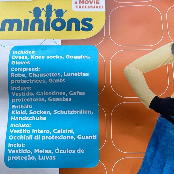 Despicable Me Minion Children’s Costume! New! - Picture 2 of 8